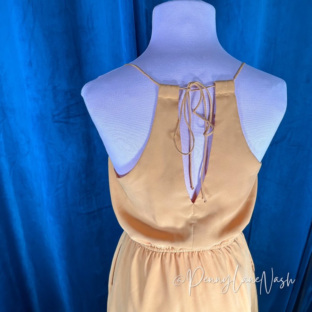 Bcbgeneration Ruffled Halter Neck Mini Dress Must… - image 8